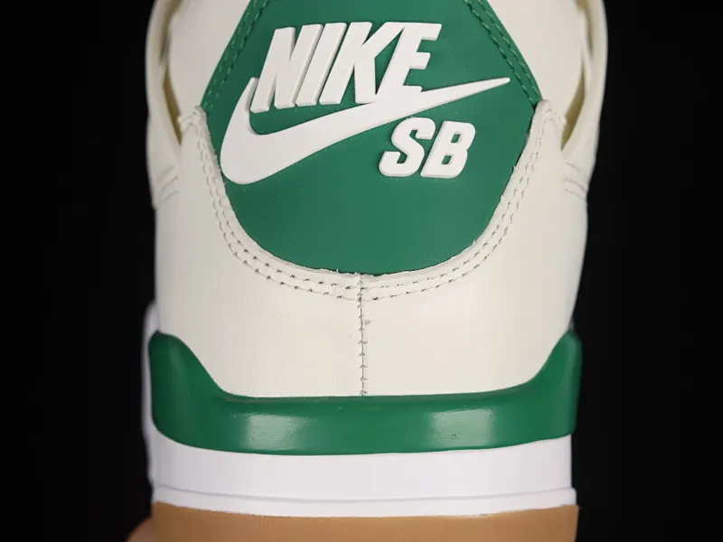 All categories Air Jordan Jordan series basketball shoes Air Jordan 4 LW version Nk SB x Air Jordan 4 "Pine Green" AJ4 Joe 4 joint white green DR5415-103